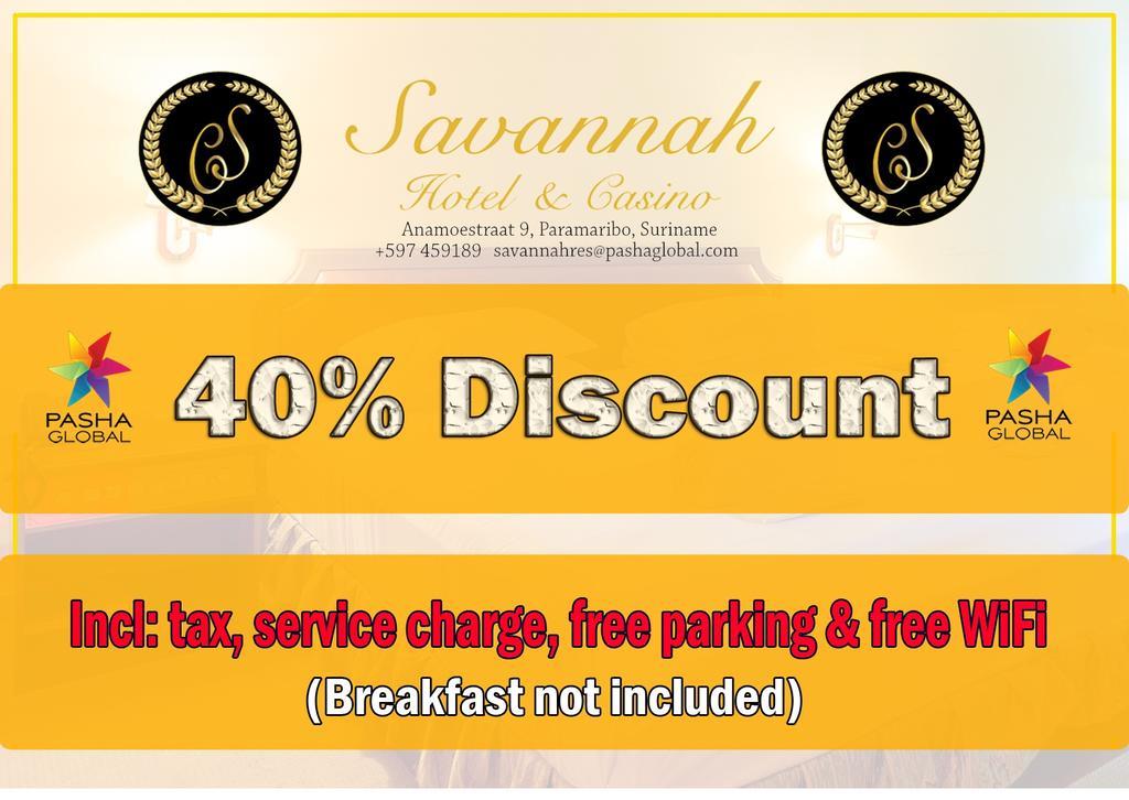 Savannah Hotel & Casino Парамарибо Екстер'єр фото